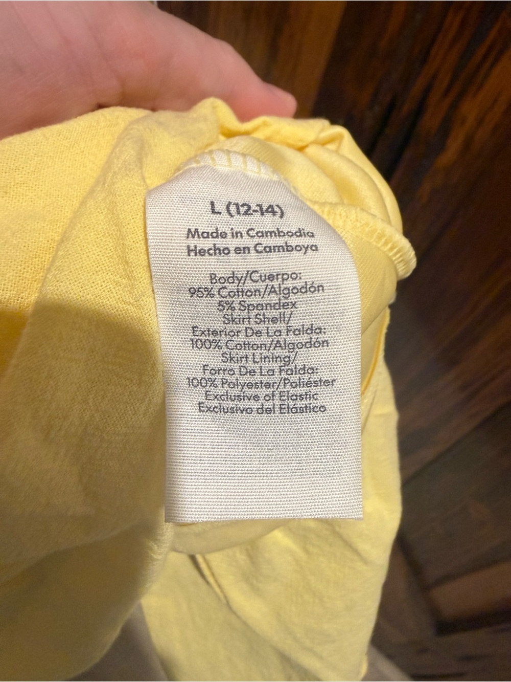 No Boundaries Lemon Ice  Sleeveless mixed media  Mini Dress - Picture 5 of 7